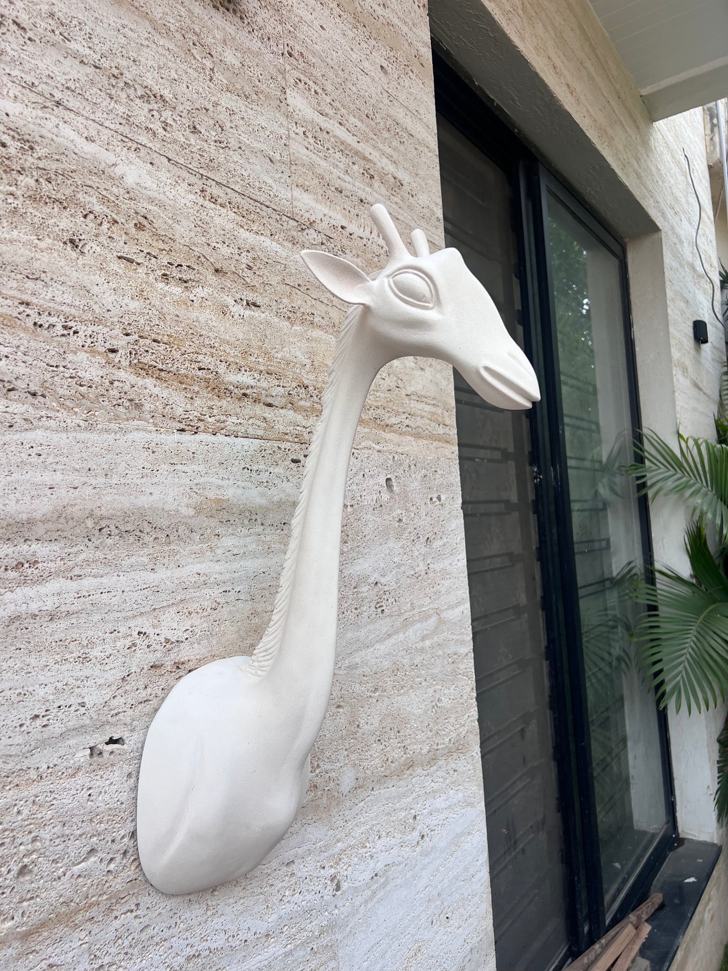 Giraffe Wall Lamp Stone Finish