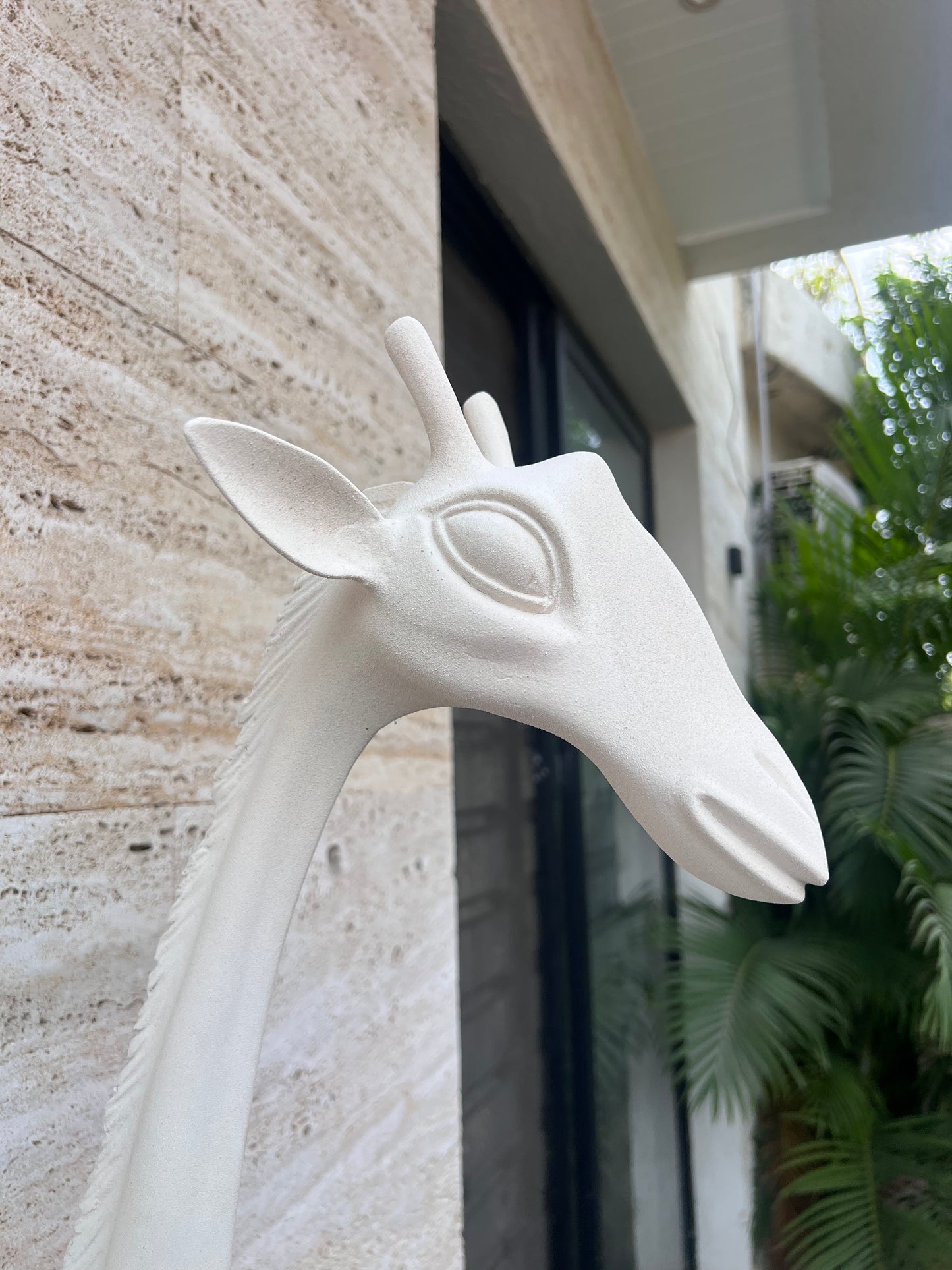 Giraffe Wall Lamp Stone Finish
